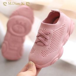 Athletic Outdoor Kids Shoes Anti Slip Soft Bottom Baby Sneaker Casual Flat Sneakers Children Size Girls Boys Breathable Sports 230608