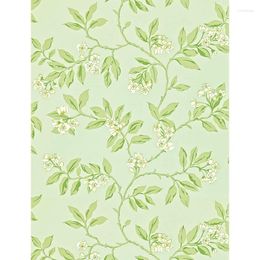 Wallpapers Home Decor Self Adhesive Green Leaves Study Living Room Bedroom Wall Furniture Makeover Decoration Sticker