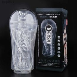 Male Masturbator Sex Toys for Men Artificial Vagina Time Delay Ejaculation Pussy Vagina Transparent Silicone Adult Sex products L230518