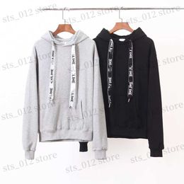2022 Autumn And Winter Sweatshirts New Quality Designer Men's Women Hoodies Couple Simple rivets Printed Letters Casual Loose Fleece Sweater T230608