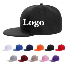 Ball Caps Custom Logo Trucker Hat Women Spring Acrylic Hip Hop Sports Men Solid Embroidery Baseball Cap For Outdoor