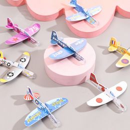 Other Event Party Supplies 20Pcs Mini DIY Hand Throw Flying Glider Planes Foam Aeroplane Game Toys for Kids Birthday Favours Baby Shower Pinata Fillers 230607