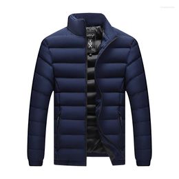 Men's Jackets 2023 Winter Cotton-padded Men's Coat Style Keep Warm Men Jacket High Quality Outdoor Windbreaker Stand Collar