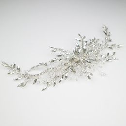 Headpieces SG0914 Design Handmade Crystal Hair Accessories Bridal Clip Wedding Headdress For Girl