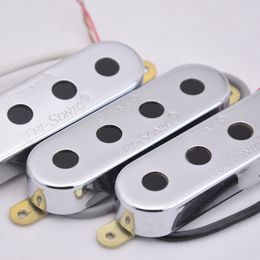 1 Set 4 String Original Genuine Burns Tri-sonic Single Alnico Pickups for Electric Bass Guitar