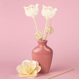 Decorative Flowers Tongcao Flower Kapok Fire-free Dried Volatile Accessories Diffuser Artificial (5pcs)
