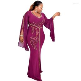 Ethnic Clothing 2023 Spring African Dresses For Women Long Maxi Robe American Dashiki Fashion Cloth Party Dress Clothes