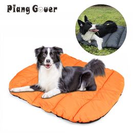 Pens Picnic Dog Bed Blanket Foldable Pet Mat Dog Cushion Cat Puppy Waterproof Outdoor Kennel Pet Pad For Camping Travel
