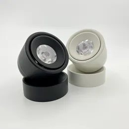Ceiling Lights Dimmable LED Light AC85-240V 5W 7W 9W 12W 15W 18W Surface Mounted And 360 Degree Rotatable COB Spot
