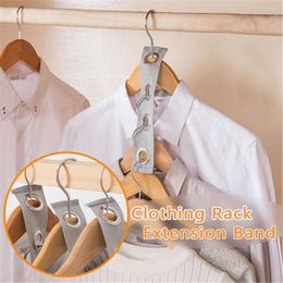 Hangers Closet Hanger Wonder Space Save Magic Extension Connexion Clothing Rack Band Home Storage Organiser Housewear & Furnishings