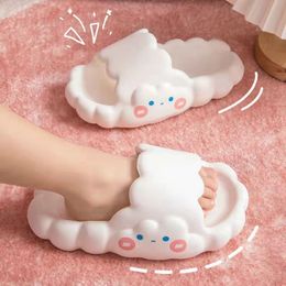 Slipper Kids Summer Sandals Cartoon Cloud Design Boy Girl Outside EVA Thick Bottom Nonslip Sole Casual Beach Home Shoes 230608