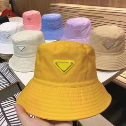 Designer label men and women hat unisex bucket cap sunscreen beanie hat baseball outdoor fishing tarp Oxford cloth material