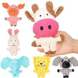 Squeaker Plush Puppy Dog Toy Bite Resistant Pet Chew Toys for Dogs Cats Animals Cleaning Teeth mascotas Accessories Supplies