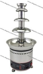 110v 220v Electric Party Hotel Commercial 4 Tiers Chocolate Fountain Fondue Maker