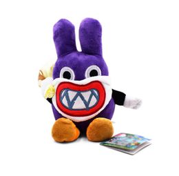 20cm Fashion Purple Mushroom Seed Plush Toy Thief Rabbit PP Cotton Plush Toys