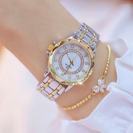 Wristwatches 2023 S Woman Watch Fashion Quartz Ladies High Quality Stainless Steel Watches For Women