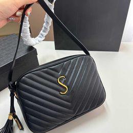 Crossbody Bag Newest style fashion Bags Real Leather Camera Bag Designer Handbags for Women Messenger Shoulder Bags 230608