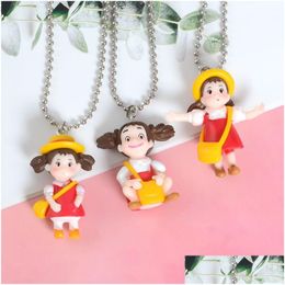 Party Favor Japanese Cartoon Necklace Kawaii Totoro Pendant Fashion Birthday Christmas Gift Choker For Women Dbc Vt0523 Drop Deliver Dhulr