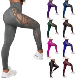 Active Pants Yoga Sexy Leggings Women's High Waist Gym Sports Fitness Seamless For Men With Pockets Cotton