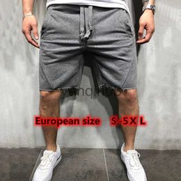 Men's Shorts 2021 Mens Home Gym Crossfit Shorts Wild Style Solid Colour Ripped Athletic Short Pants Jogger Workout Shorts 10 Colour Size S-5XL J230608