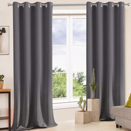 Curtain Blackout Living Room Bathroom Waterproof Drape UV Protection Simple Punch-free Window Hangings For Home Cortinas