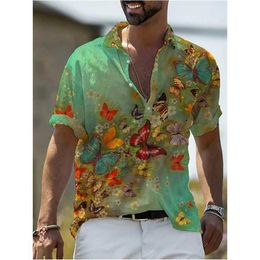 Men's short sleeved shirt casual shirt ADT shirt men's fashion T-shirt spring autumn beautiful clothing March 2023