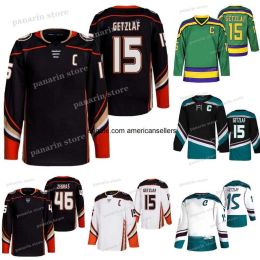 AnaheimDucksstitched hockey jerseys Kariya Silfverberg Terry Trevor John Ryan Fowler Throwback Getzlaf Troy Zegras Paul Jakob Reverse Cam i