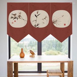 Curtain Antique Zen Entry Pennant Flag Door Teahouse Living Room Half Chinese