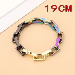 Link chain for man solid color luxury necklaces link plated silver cute modern style valentines day alloy material aesthetic designer necklace trendy ZB005 E23