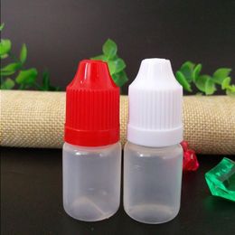 Wholesale 5ml Plastic Dropper Bottles with Child Proof Caps LDPE E Liquid Empty Bottle Twvrp