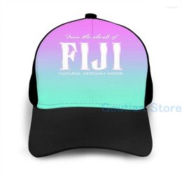 Ball Caps Fashion Fiji Basketball Cap Men Women Graphic Print Black Unisex Adult Hat
