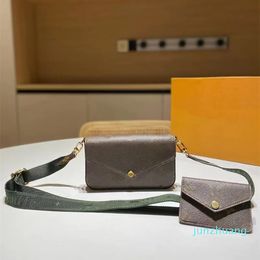 Designer - Day Packs Women's Shoulder bag+wallet letter printed crossbody bag