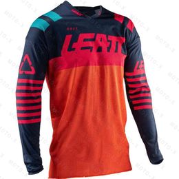 Cycling Shirts Tops motorcycle mountain bike team downhill jersey MTB Offroad DH MX bicycle locomotive shirt cross country mountain bike Hpit 230608