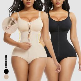 Women's Slimming Underwear Bodysuit Body Shaper Waist Shaper Shapewear Postpartum Recovery Slimming Zip and Hook Corset 352