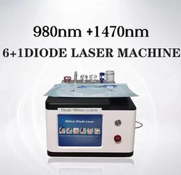 Hospital use 980 nm 1470nm laser diode laser Endolifting Skin Tightening vascular/blood vessels/spider veins removal lipolysis liposuction surgery machine