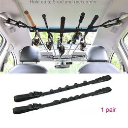 Fishing Accessories 2 PCS Car Rod Holder Belt Strap Truck SUV Save Most Of The Space In 230608