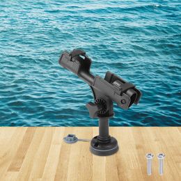 Fishing Accessories YOUZI Rod Holder 360 Degree Adjustable Pole Bracket Kayak Boat Tackle 230608