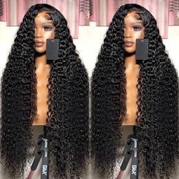 Hair pieces 30 32 40 Inch Loose Deep Wave 13x4 13x6 Transparent Lace Front Human Brazilian 250 Curly Frontal For Women 230609