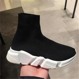Designer Men Women Boots brand Casual Sock Shoes Sneakers Knitted Stretch Comfort Speed Trainer Sock Race Trainer Shoes Dress Party Walking Sneakers
