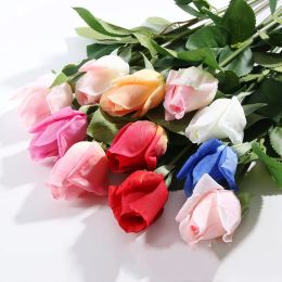 Fashion Rose Artificial Roses Flowers Simulation Flower Home Decorations for Wedding and Valentine Day factory outlet