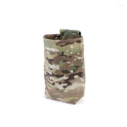 Storage Bags Mini Folding Recycling Bag Multicam Molle Waist Tool Glove ROLL-UP Durable Debris Expansion Package Accessories