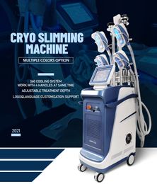 Professional 360 Cryolipolysis Slimming Machine Freezing Body Shaoing Cavitation Lipolaser Cellulite Reduce Slimming Beauty Health Massager