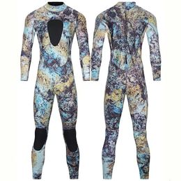 Wetsuits Drysuits Men Camouflage Wetsuit 3mm Neoprene Surfing Scuba Diving Snorkeling Swimming Body Suit Wetsuit Surf Kitesurf Equipment 3XL 230608