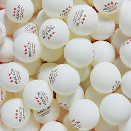 Table Tennis Raquets Huieson 30 50 100 English Material Balls 3 Star 40 ABS Plastic Ping Pong Training 230608