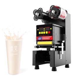 Cup Sealing Machine Milk Tea Shop Sealing Machine Fully Automatic Commercial Coffee Juice Soy Milk Drink Heat Sealer