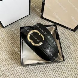 Fashion Men Letter Belt Designer Belt Fashion Gold Buckle Genuine Leather Waist Belt Luxury Black Waistband Versatile