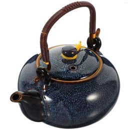 Dinnerware Sets Teapot Handle Kettle Porcelain Water Ceramic Chinese Home Unique Held