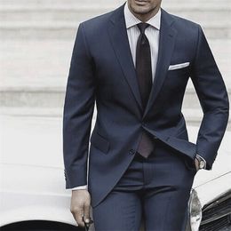 Men's Suits Blazers Tailor Made Wedding For Men Custom Made With Pants Blue Grey Suit Costume Homme Mariage Luxe Sur Mesure 230609