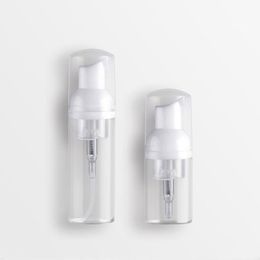 30ml 60ml Plastic Foam Pump Bottle 2oz Clear White Soap Dispenser Bottles Hand Sanitizer Mousses Liquid Foaming Container Usnvj