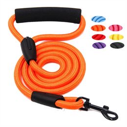 Dog Collars Leashes 12m Small Leash Outdoor Walking Nylon Pet Puppy Lead Chihuahua Cat Traction Rope for Medium Dogs Supplies Accessories Z0609